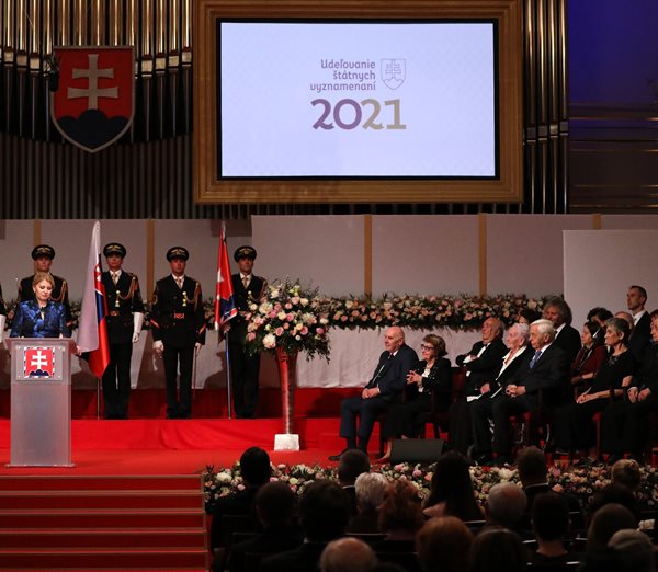 Udeľovanie štátnych vyznamenaní pri príležitosti 28. výročia vzniku Slovenskej republiky